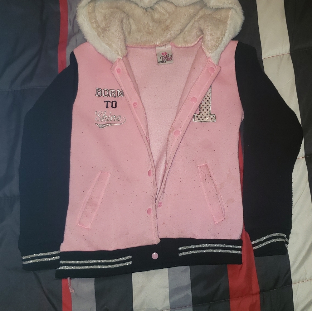 Pink Children Coat